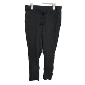 Athleta‎ Trekkie Pant Size 4 Black Belted